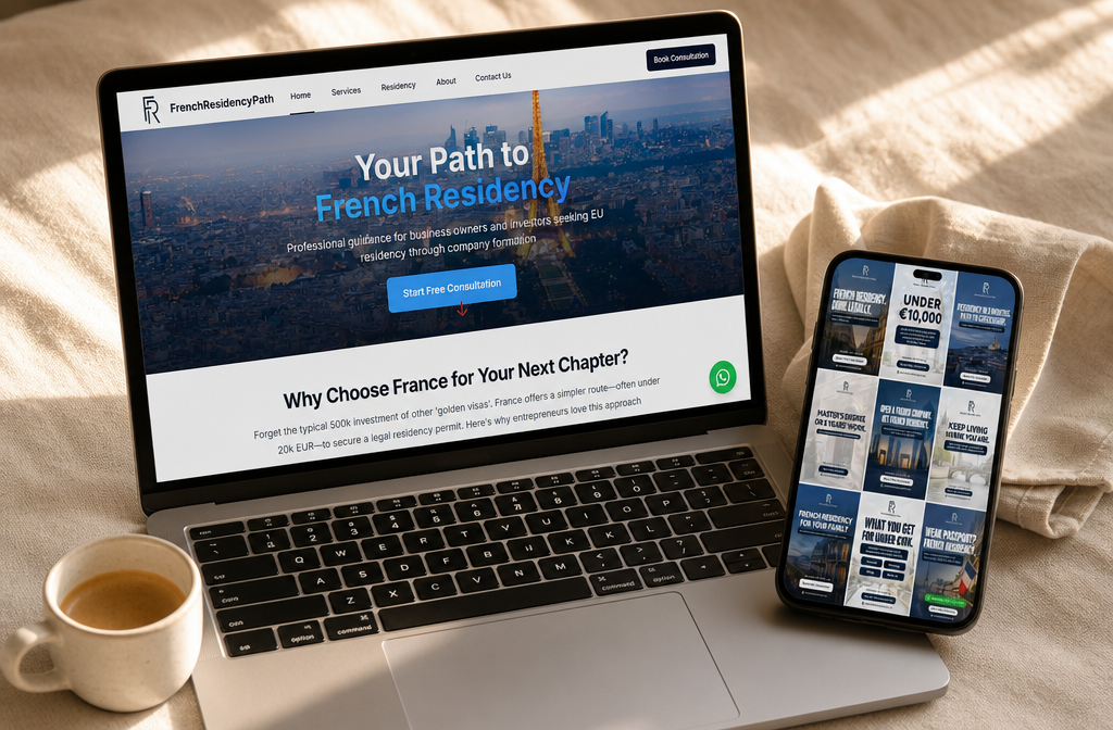 FrenchResidencyPath, affordable French residency service