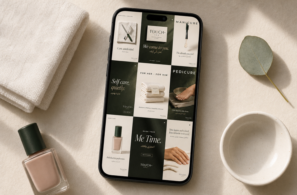 Touch Spa, premium home mani-pedi in Riyadh